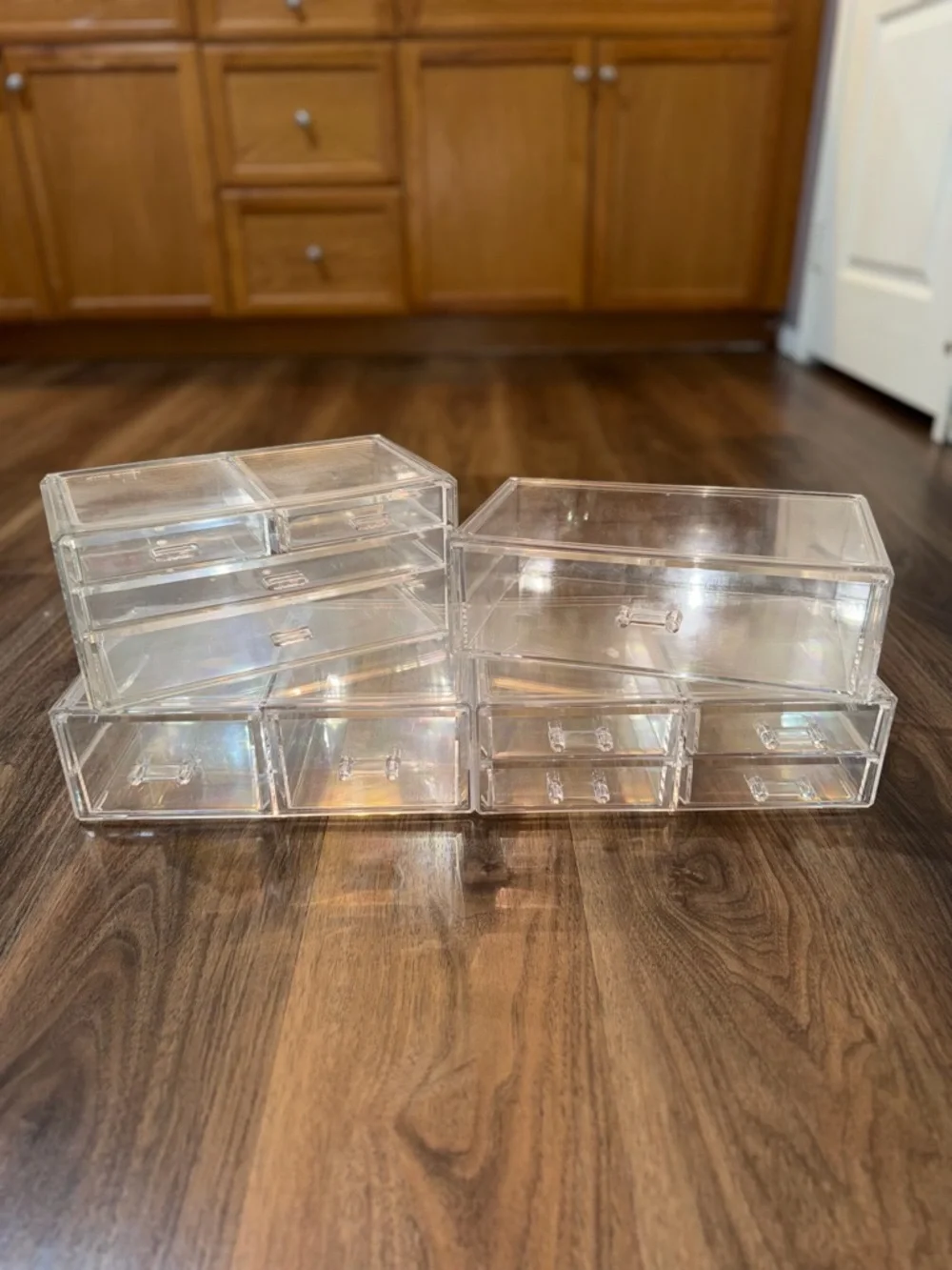 Customizable Acrylic Makeup Organizer - Multi-Drawer Storage